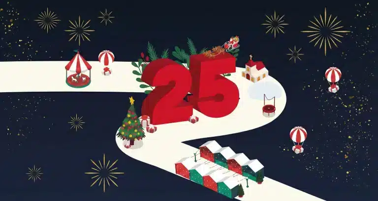 Affiche des marchés de Noel à Porticcio et Taravo Ornano.